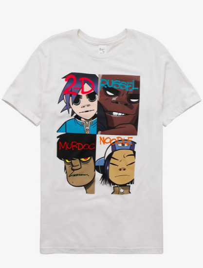 members of the gorillaz